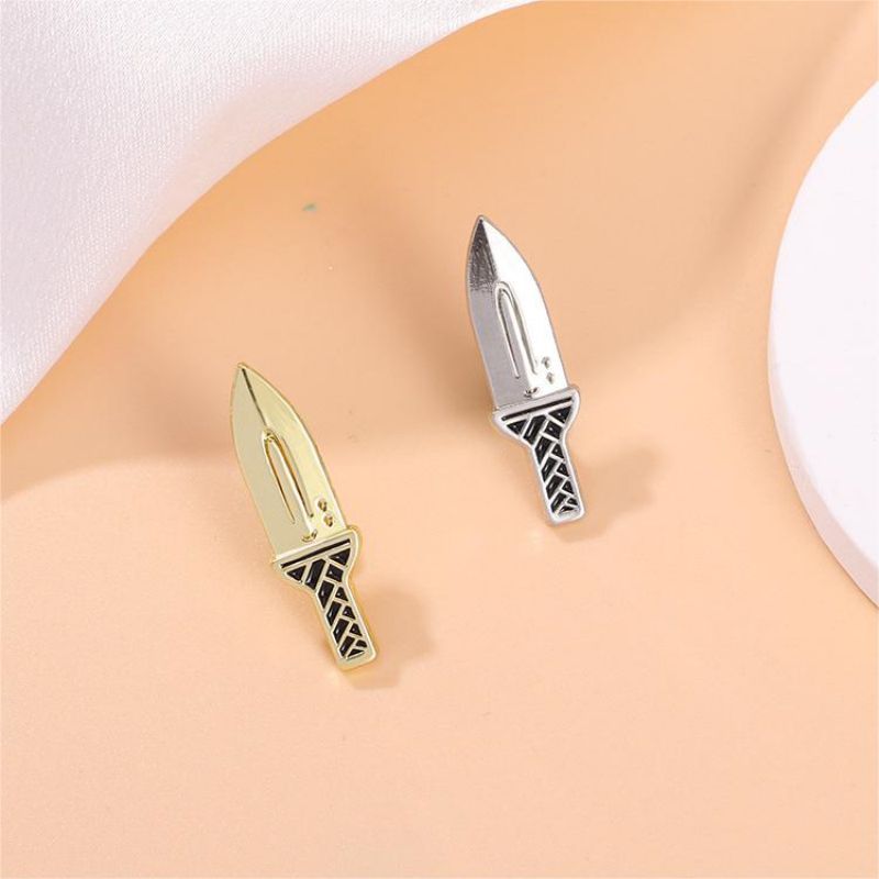 Edc Everyday Carry Knives - Pisau kecil pisau belati Enamel bros