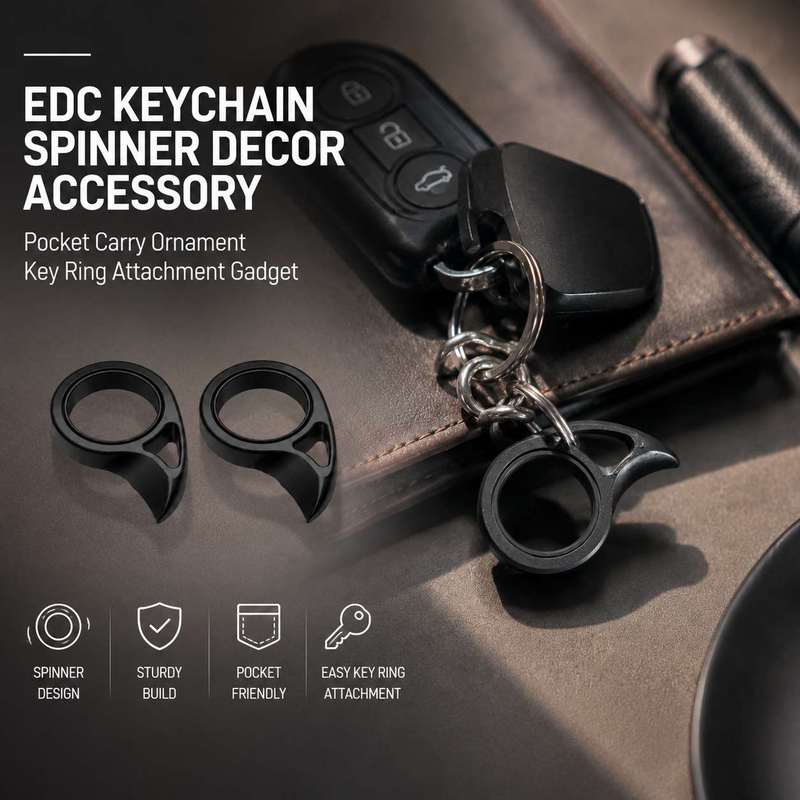 Edc Carry Accessories - Aksesoris Dekorasi Gantungan Kunci EDC, Ornamen