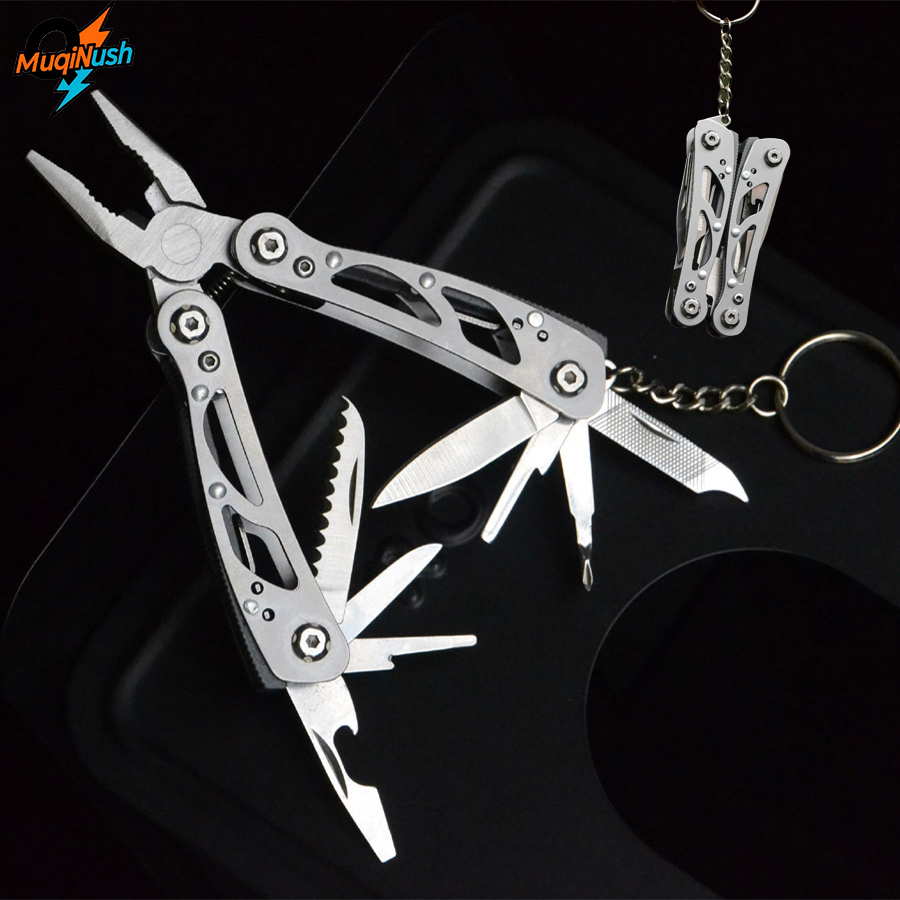MuqiNush 12 In 1 Gantungan Kun - Edc Carry Pliers ulasan dan harga