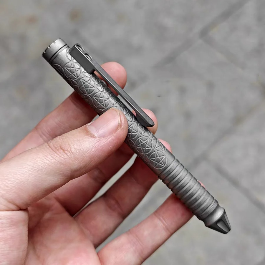 Untuk Pena EDC Titanium TC4 Al - Edc Carry Box ulasan dan harga