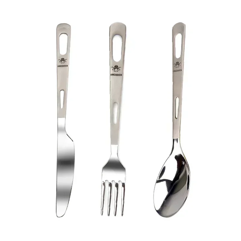 HWZBBEN Set pisau sendok garpu - Edc Everyday Carry Knives ulasan dan harga