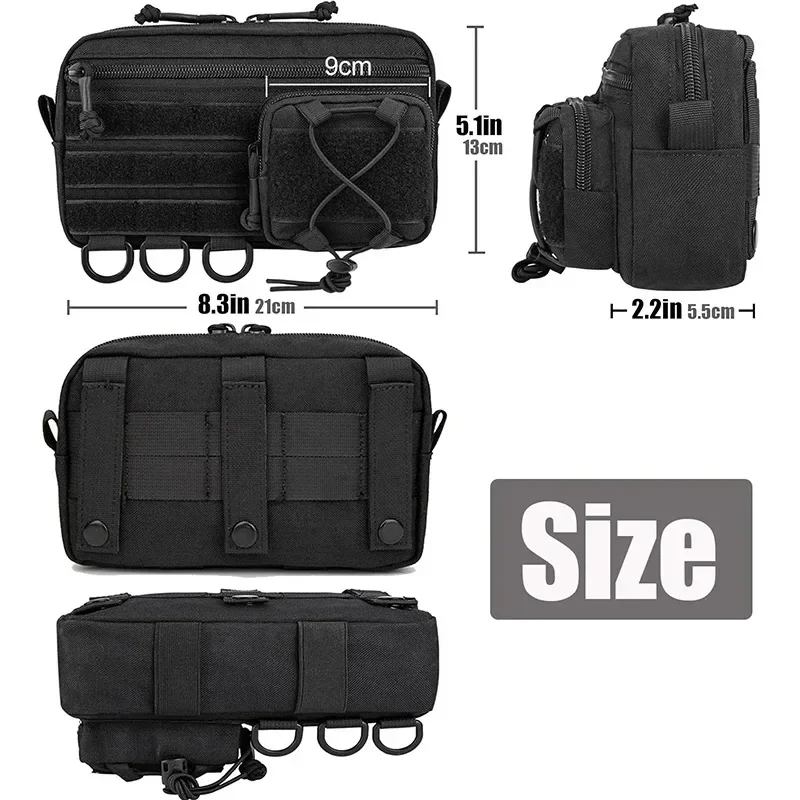 Tas Organizer Molle EDC 1000D, - Edc Carry Box ulasan dan harga