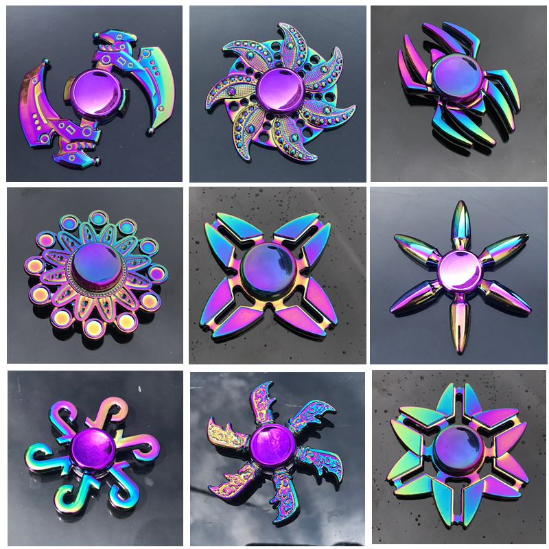 Baru Paduan Seng Colorful Fidg - Fidget Spinner Bearing ulasan dan harga