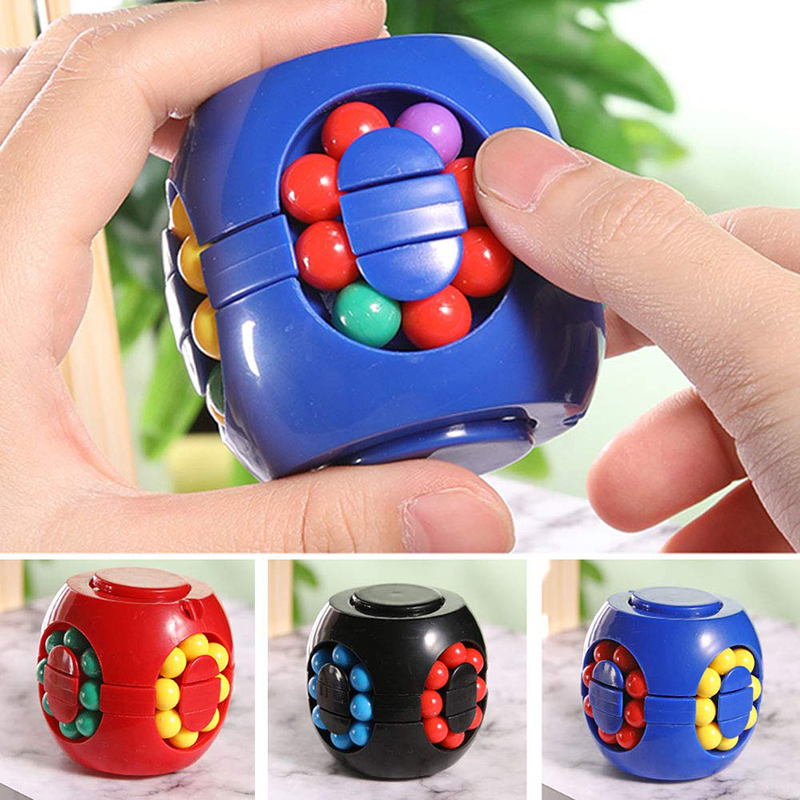 Puzzle Kacang Ajaib Kubus Spin - Fidget Spinner Bearing ulasan dan harga